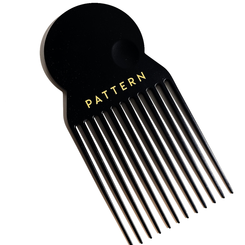 Pattern Hair Pick Comb New Full Size